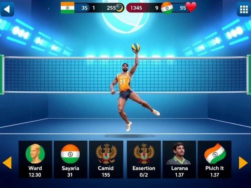 Legendary Indian Volley Team character customization