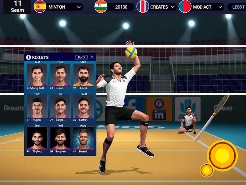 Legendary Indian Volley Team gameplay screenshot